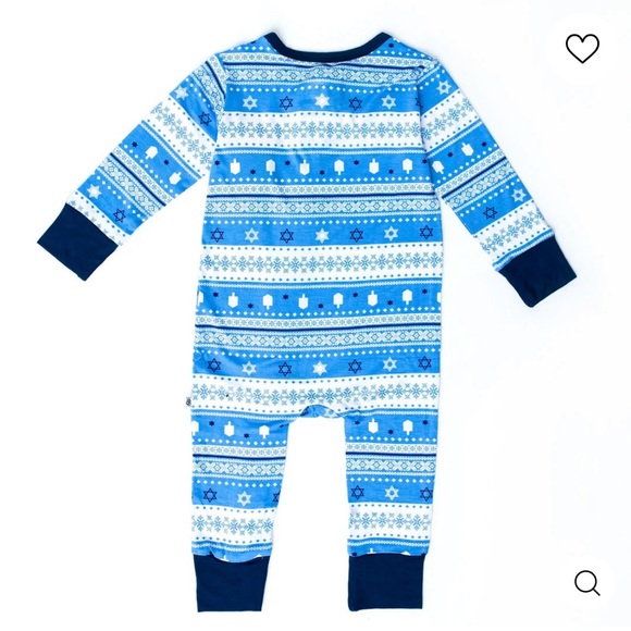 Love You A Latke Romper Pajamas - Picture 2 of 3